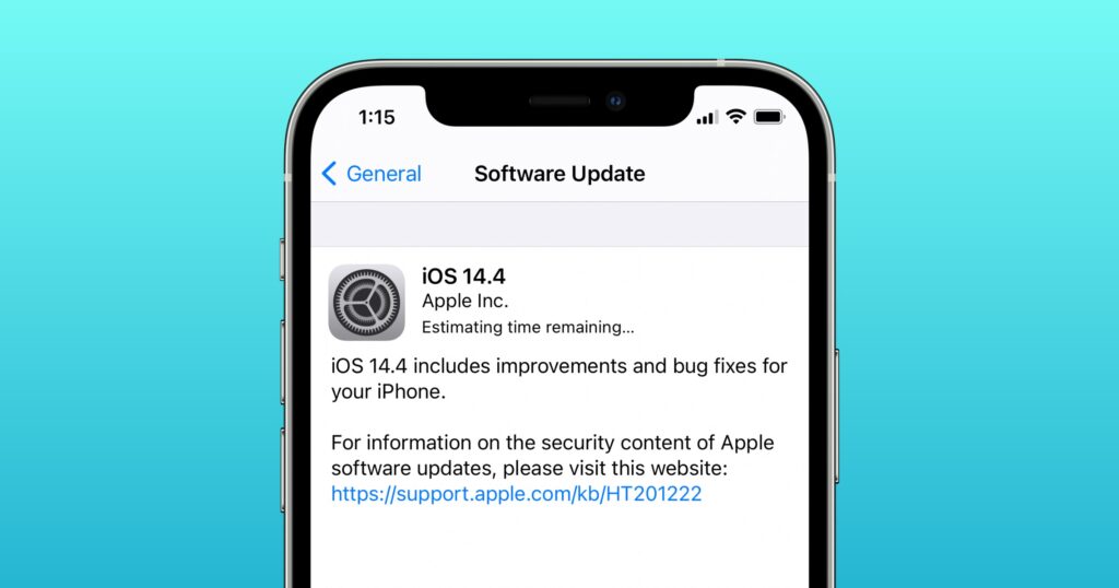 Apple releases iOS 14.4, iPad OS updates, includes genuine camera